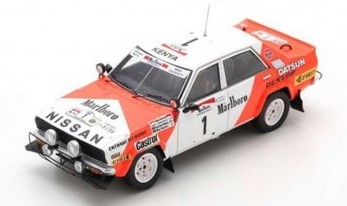 DATSUN VIOLET GT WINNER RALLY SAFARI 1982 S.MEHTA - M.DOUGHTY SPARK 1/43°