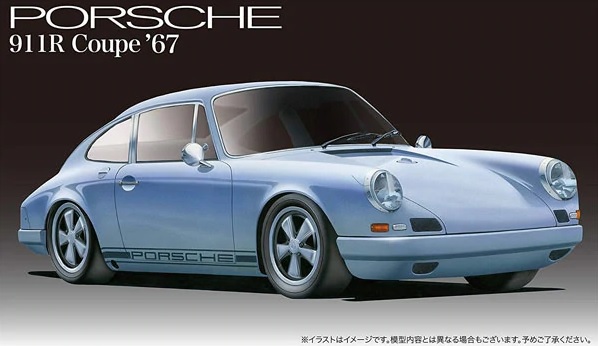 Porsche 911R Coupe 1967 Fujimi 1/24°