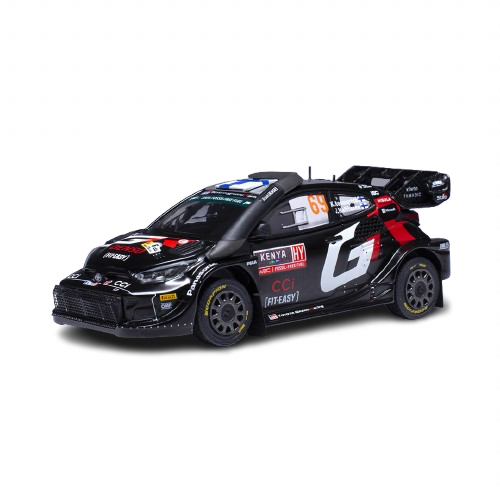 Toyota GR Yaris Rally1 Hybrid #69 Safari Rally Kenya 2024 Ixo 1/43°