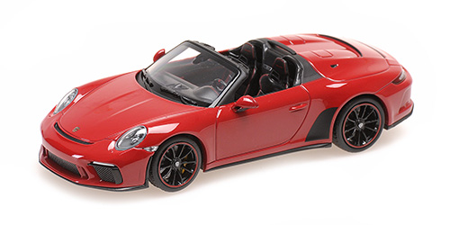 PORSCHE 911 SPEEDSTER ROUGE 2019 MINICHAMPS 1/43°