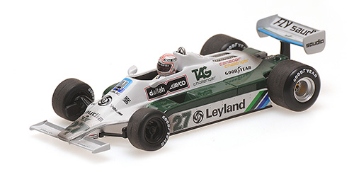 WILLIAMS FORD FW 07B N°27 A. JONES CHAMPION DU MONDE 1980 MINICHAMPS 1/43°