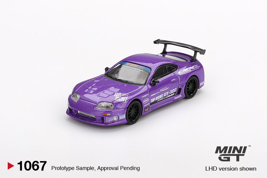 Toyota Supra (A80) Top Secret GT-300, Top Secret Purple Mini GT 1/64°