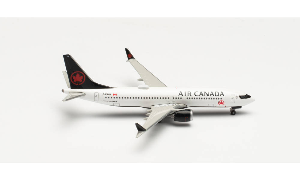 BOEING 737 MAX 8 AIR CANADA HERPA 1/500°