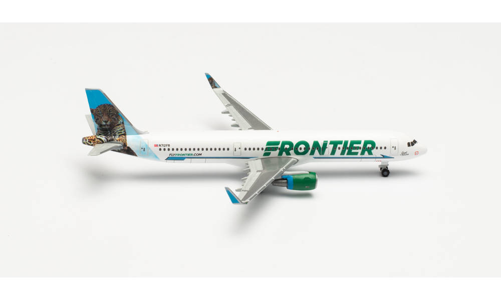 AIRBUS A321 FRONTIER HERPA 1/500°