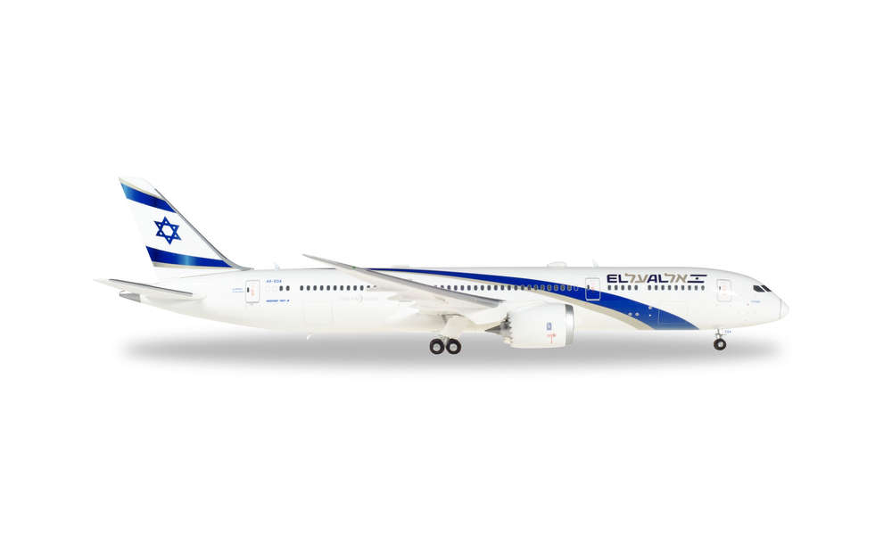 BOEING 787-9 DREAMLINER EI AI HERPA 1/200°