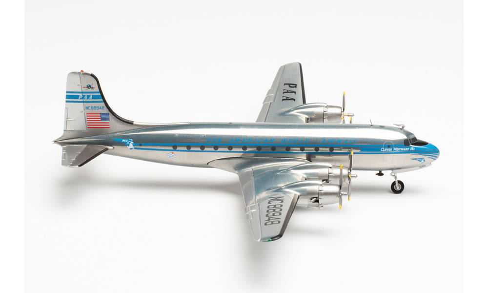 DOUGLAS DC-4 PAN AMERICAN WORLD AIRWAYS HERPA 1/200°