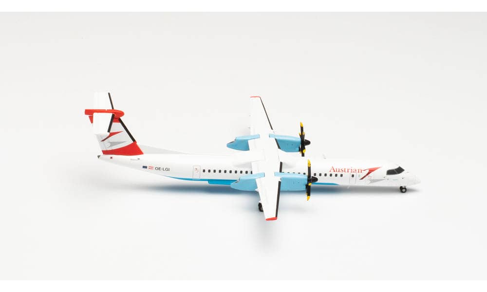 Herpa Avion Modèle Réduit Avion Air New Zealand DHC-8-300 - Échelle 1