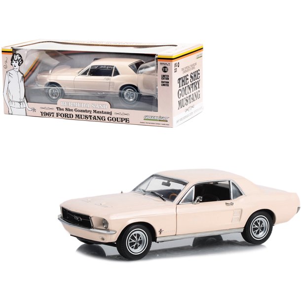 FORD MUSTANG 1967 THE SHE COUNTRY MUSTANG GREENLIGHT 1/18°