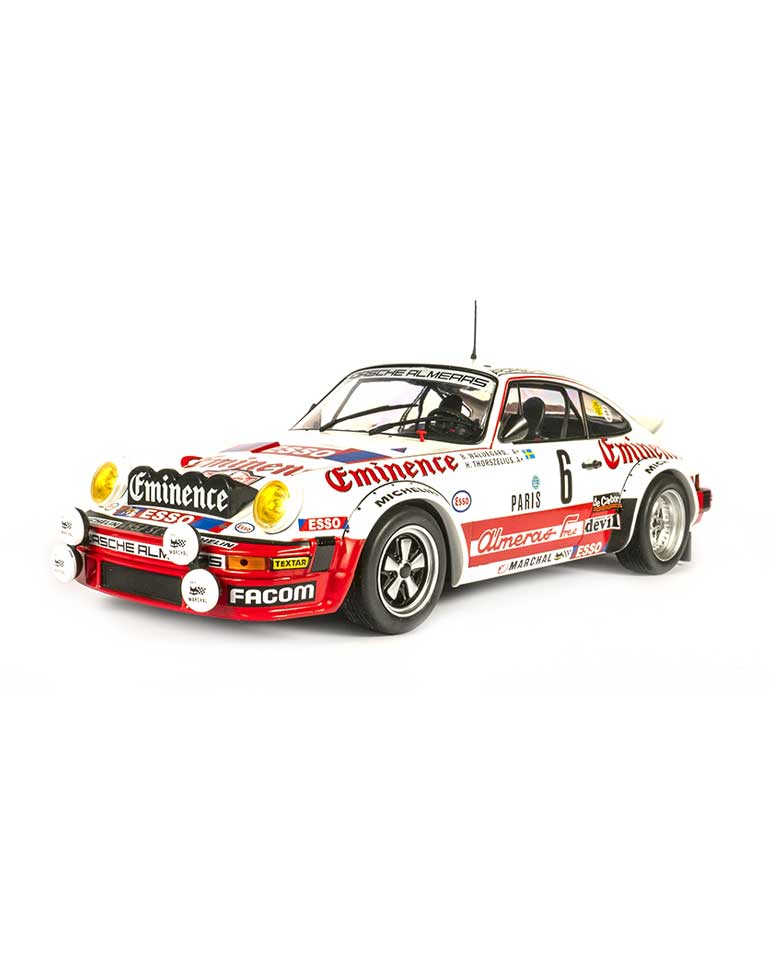 PORSCHE 911 SC N°6 WALDEGARD MONTE CARLO 1982 IXO 1/43°