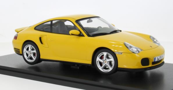 Porsche 911 (996) Turbo 2000 jaune KK Scale 1/18