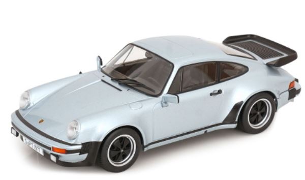 Porsche 911 (930) Turbo 3.3 Silver 1977 KK Scale 1/18