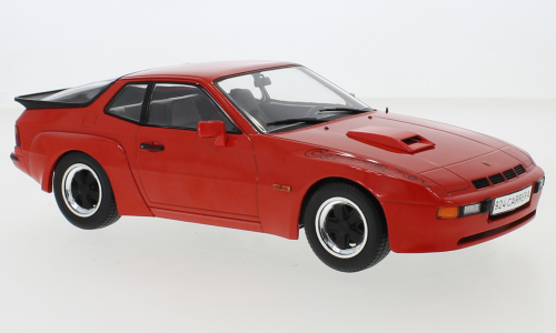 PORSCHE 924 CARRERA GT ROUGE 1981 MODEL CAR GROUP 1/18°