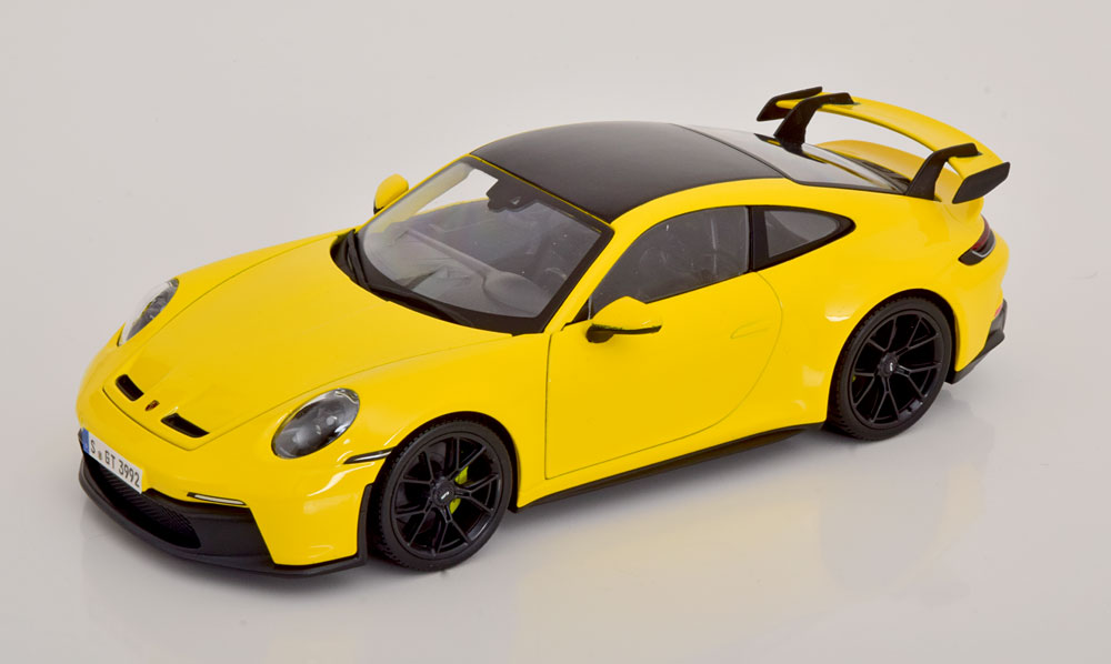 PORSCHE 911 992 GT3 JAUNE MAISTO 1/43°