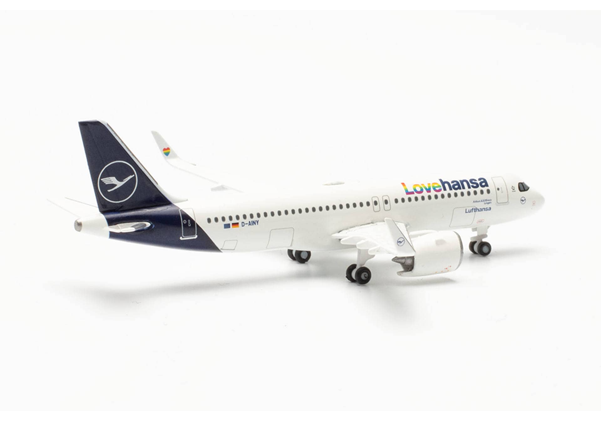 AIRBUS A320NEO LUFTHANSA 1/500° HERPA