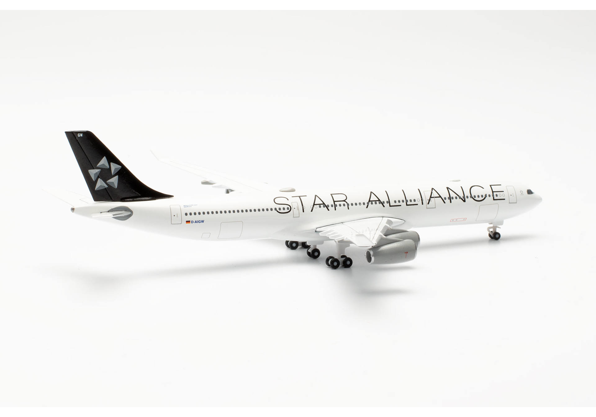 AIRBUS A340-300 STAR ALLIANCE LUFTHANSA HERPA 1/500°