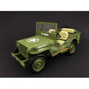 JEEP WILLY'S MILITARY POLICE AD 1/18°