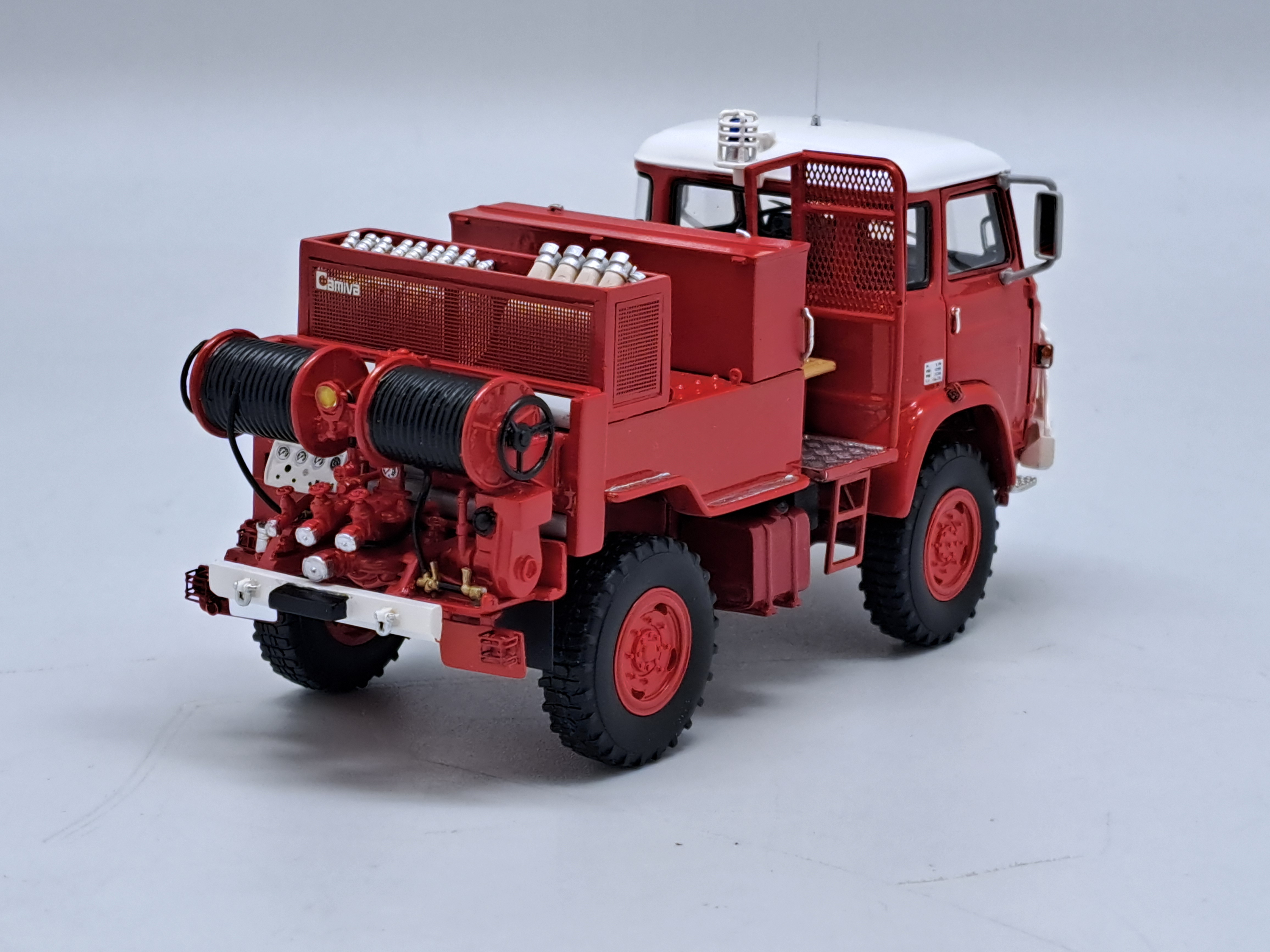 SAVIEM SP5 CAMIVA CCF "BMPM" (ET SDIS46) ALERTE 1/43