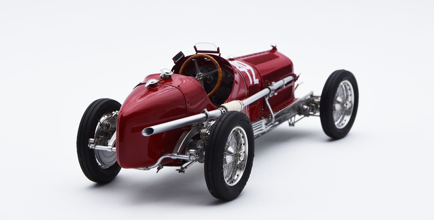 ALFA ROMEO P3 TIPO B WINNER GP DE MARSEILLE 1933, CHIRON, #42 CMC 1/18°