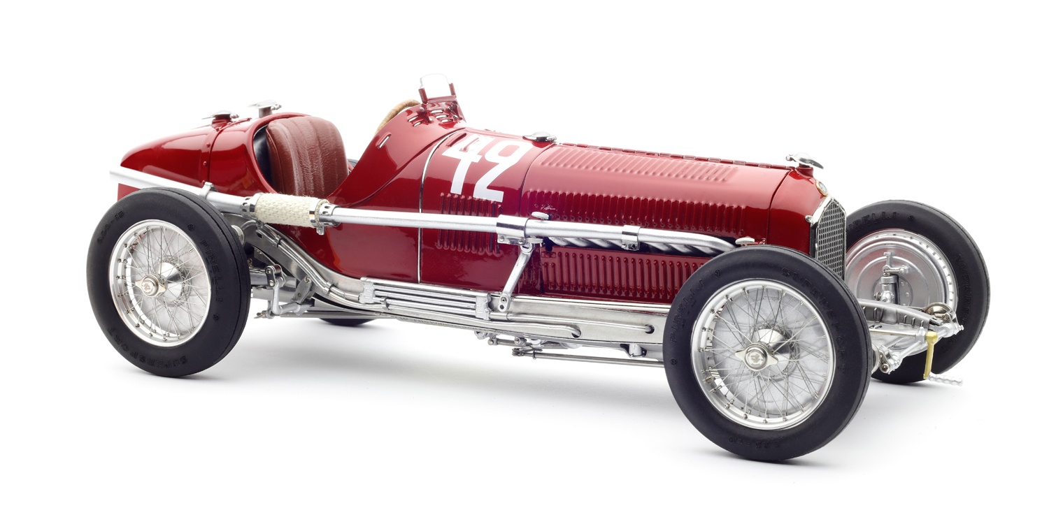 ALFA ROMEO P3 TIPO B WINNER GP DE MARSEILLE 1933, CHIRON, #42 CMC 1/18°