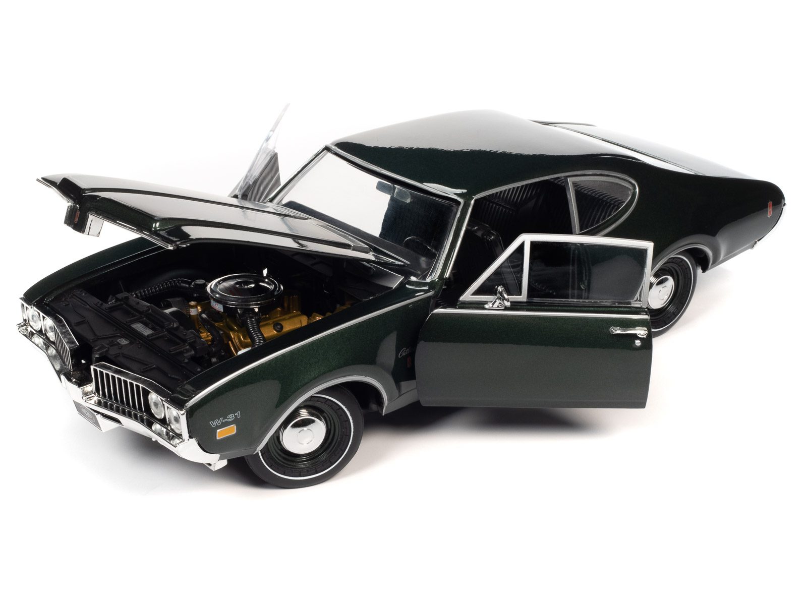 OLDSMOBILE CUTLASS S W-31 1969 AUTO WORLD 1/18°