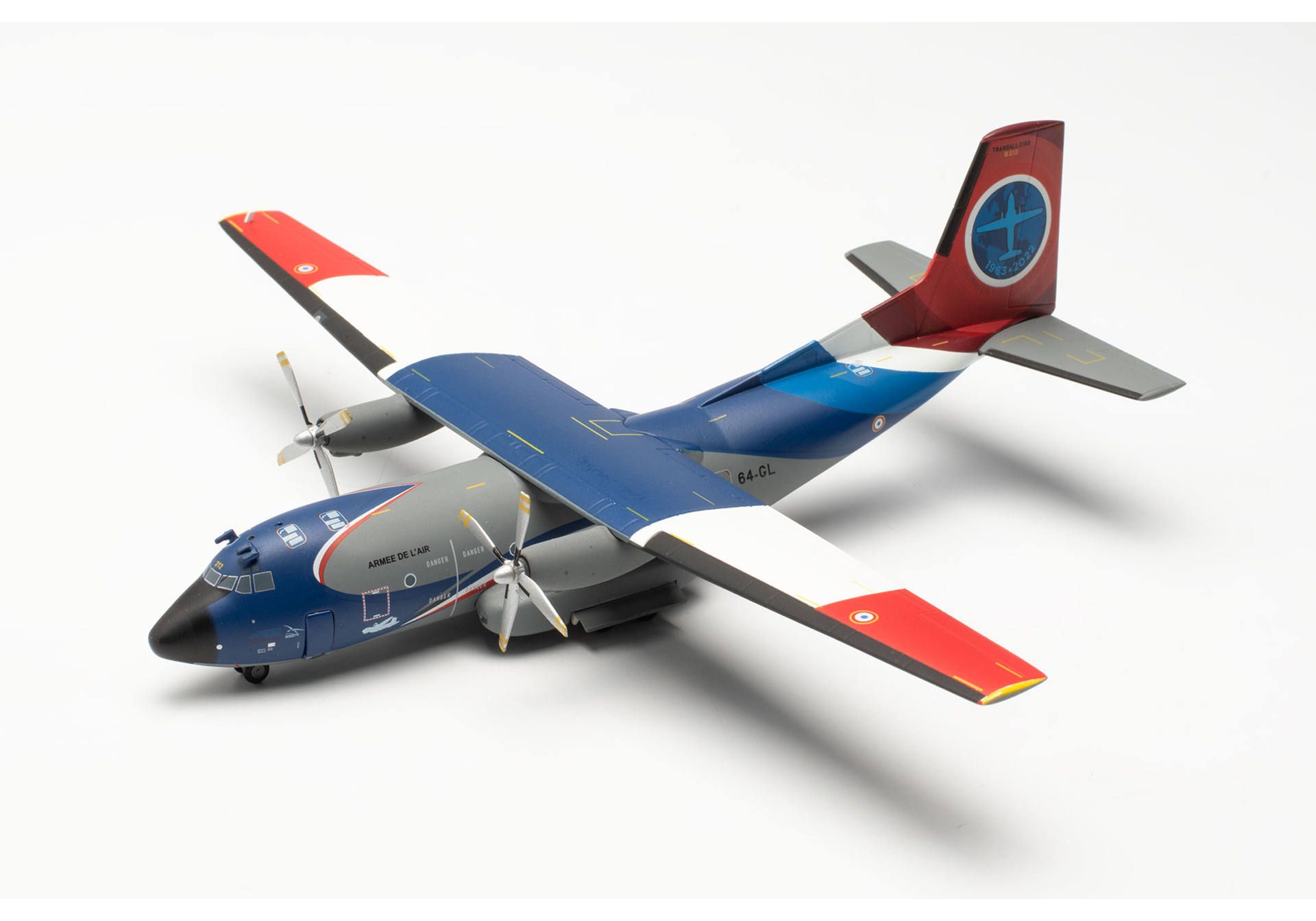 FRENCH AIR FORCE TRANSALL C-160R EEA 0001/54 "DUNKERQUE" HERPA 1/200°