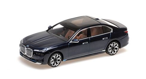 BMW I7 2023 Matt Bleu Minichamps 1/43
