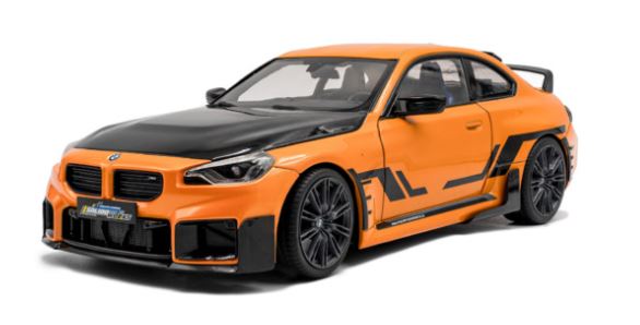 BMW M2 PERFORMANCE PARTS orange 2024 – SOLIDO 1/18