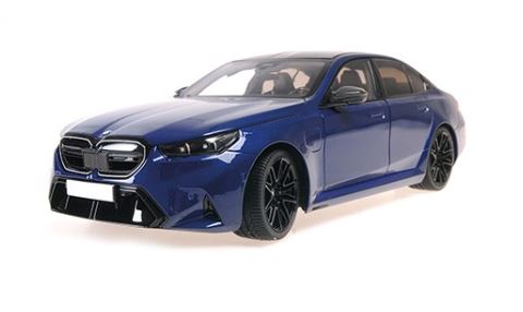 BMW M5 2024 Blue Metallic Minichamps 1/18