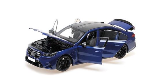 BMW M5 2024 Blue Metallic Minichamps 1/18