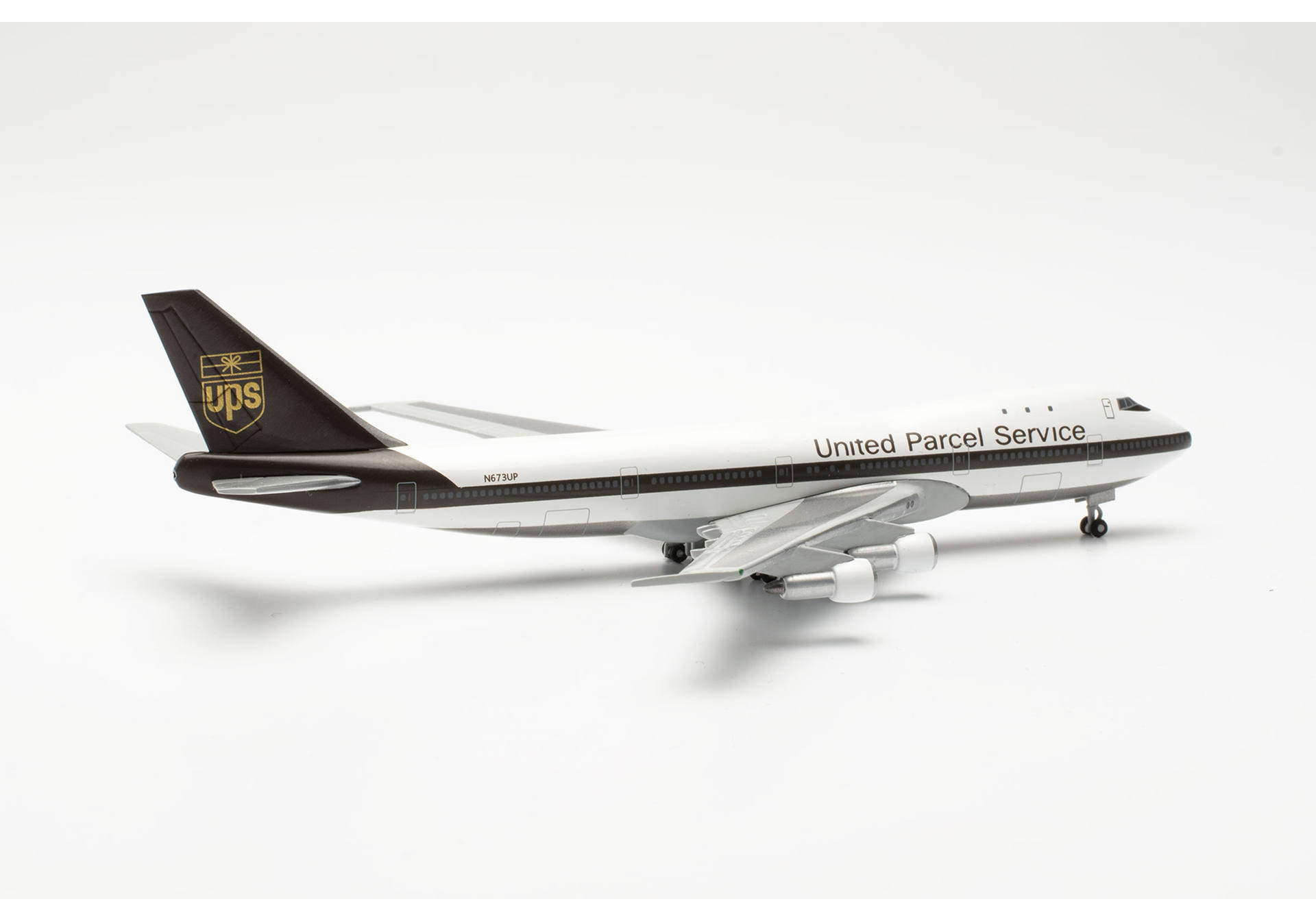 UPS AIRLINES BOEING 747-100F HERPA 1/500°