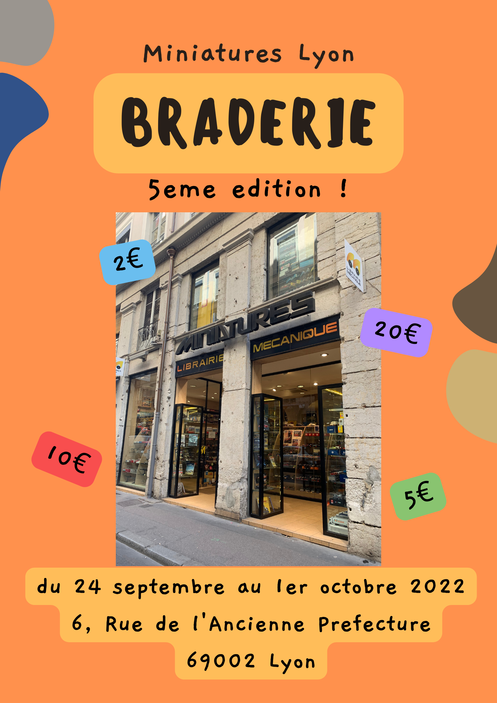 Braderie exceptionnelle Miniatures Lyon