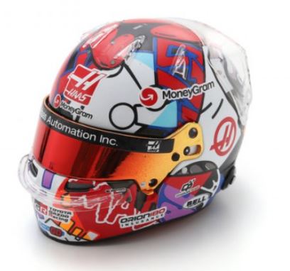 CASQUE Esteban Ocon - MoneyGram Haas F1 Team - GP Miami 2025 Spark 1/5