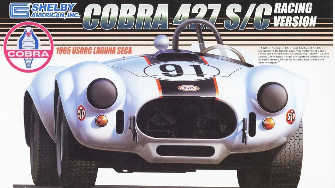 Shelby Cobra 427 S/C 1965 USRRC Laguna SECA Fujimi 1/24°