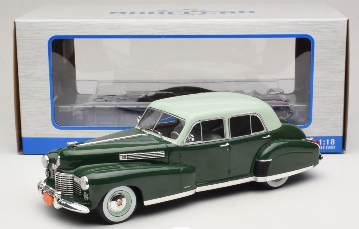 CADILLAC FLEETWOOD SERIES 60 SPECIAL SEDAN GREEN  MODEL CAR 1/18