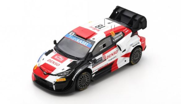 TOYOTA GR YARIS RALLY N°18 WRT RALLYE MONTE CARLO 2022 KATSUTA - JOHNSTON SPARK 1/43°