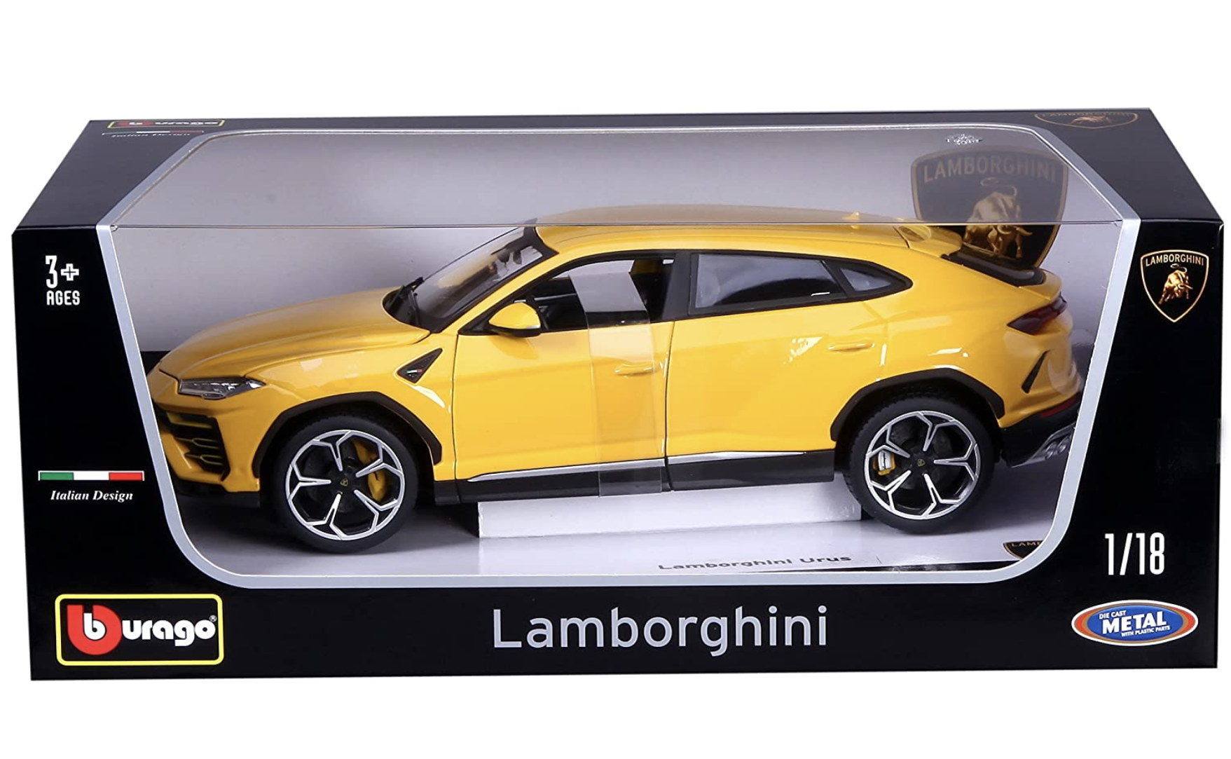 LAMBORGHINI URUS JAUNE BURAGO 1/18°