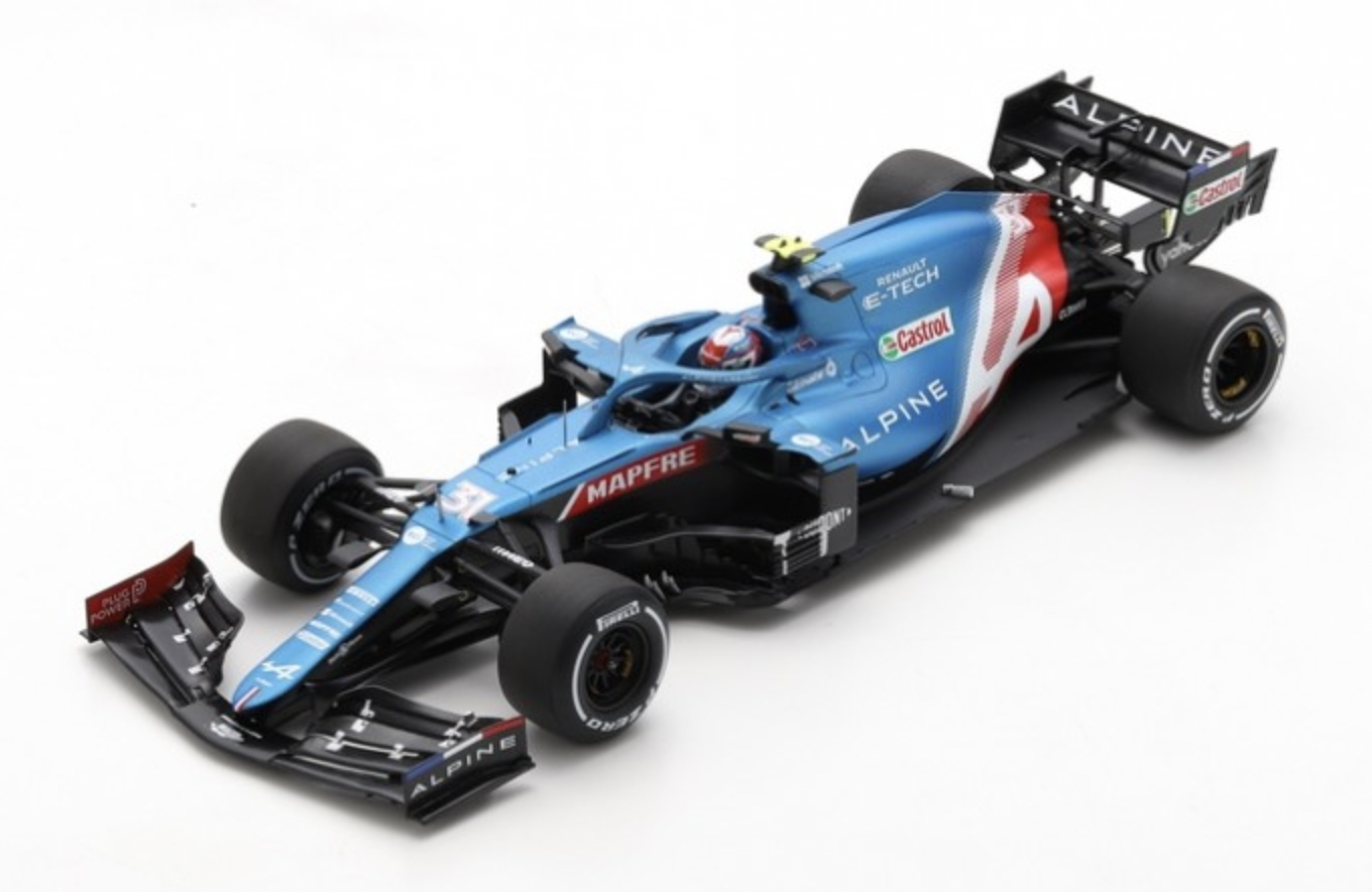 ALPINE A521 N°31 F1 TEAM 1ER GP HONGRIE OCON