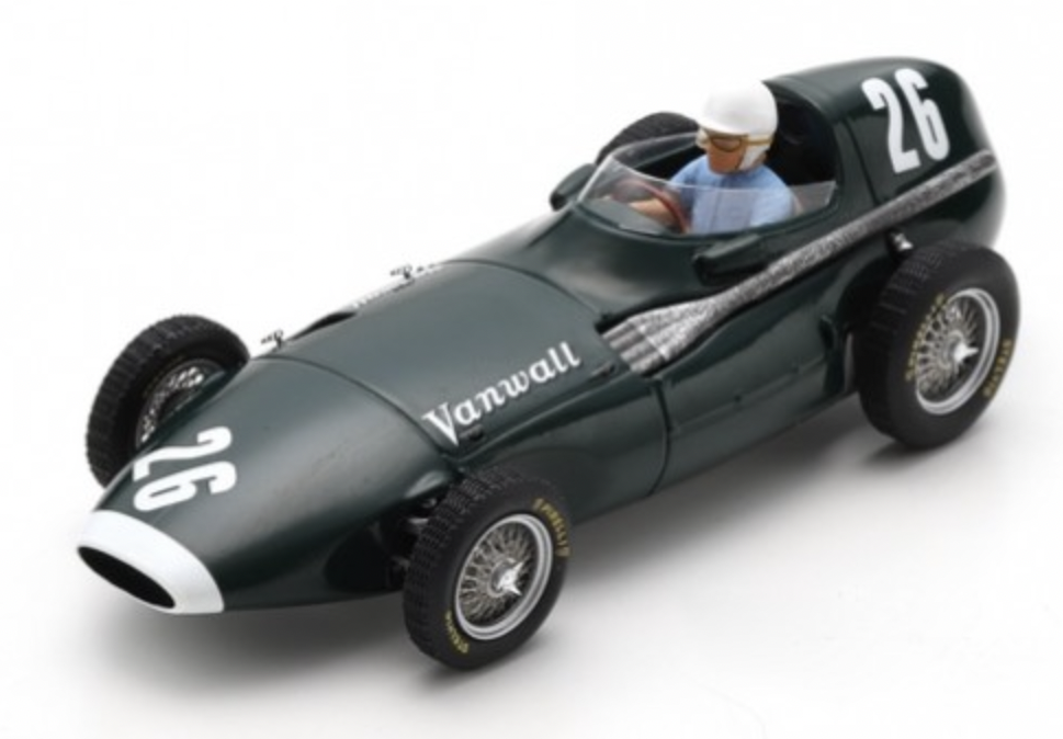 VANWALL VW5 N°26 VAINQUEUR GP PESCARA 1956
