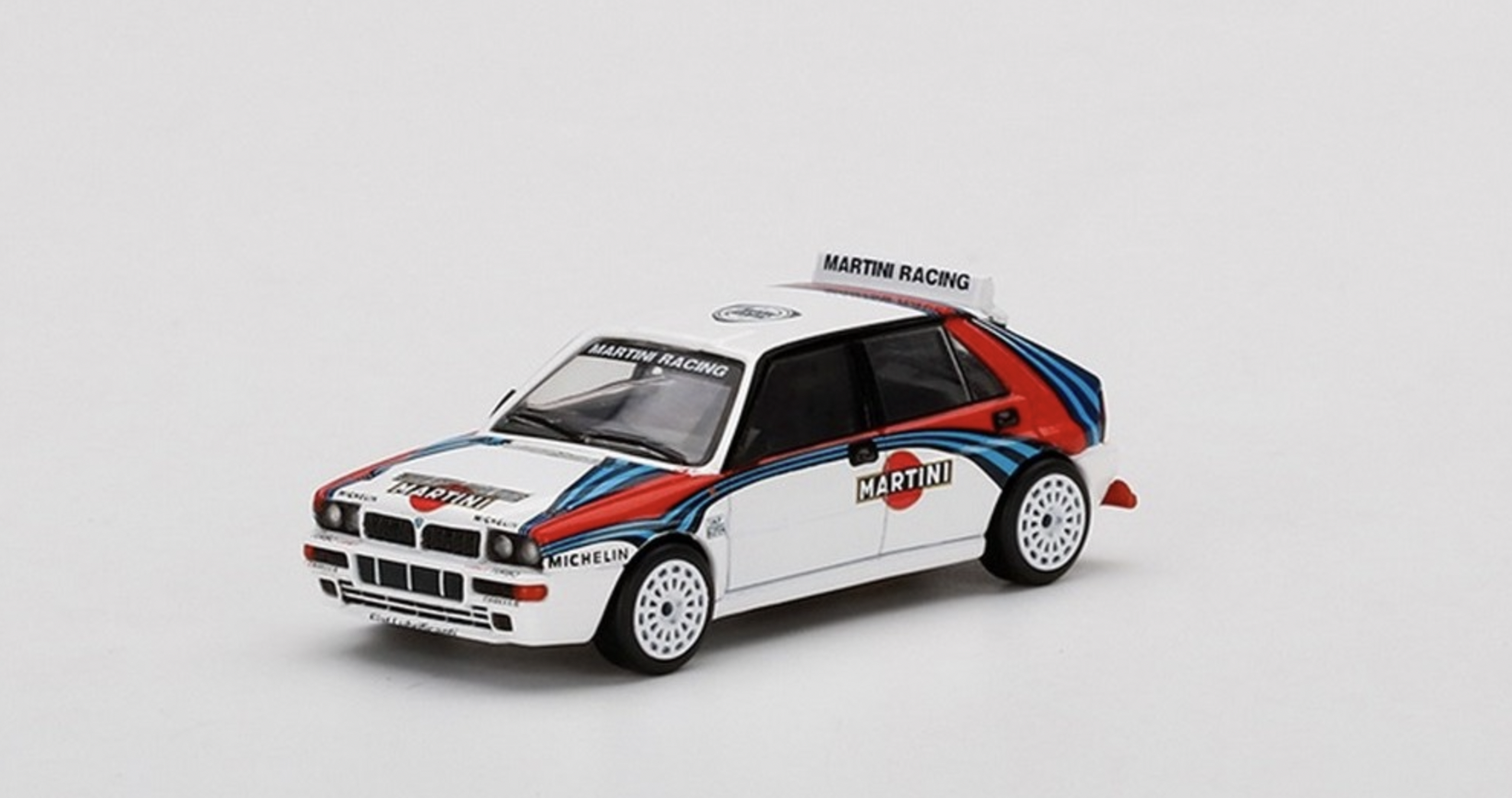 LANCIA DELTA HF INTEGRALE EVOLUZIONE - MARTINI RACING MINIGT 1/64°