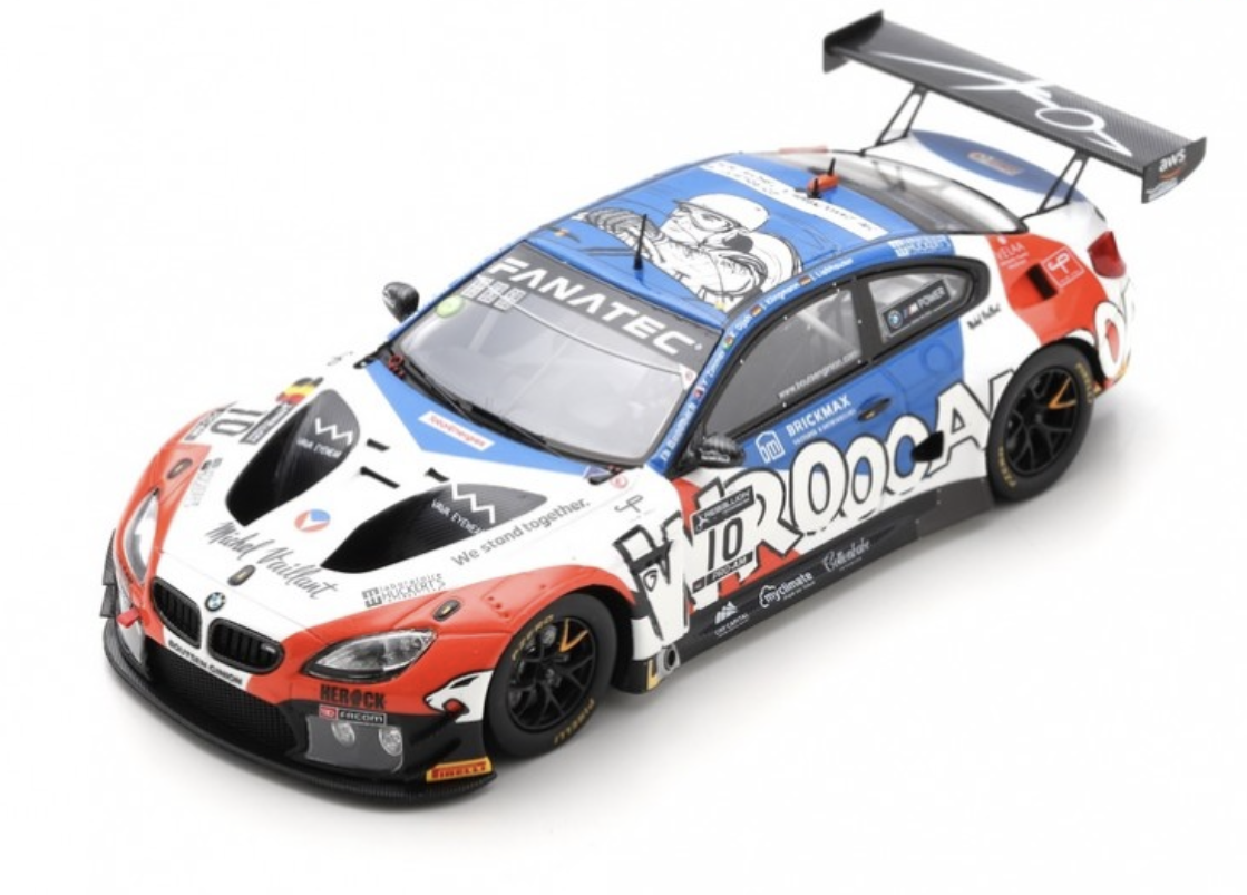 BMW M6 GT3 N°10 -MICHEL VAILLANT - 24H SPA 2021 SPARK 1/43°