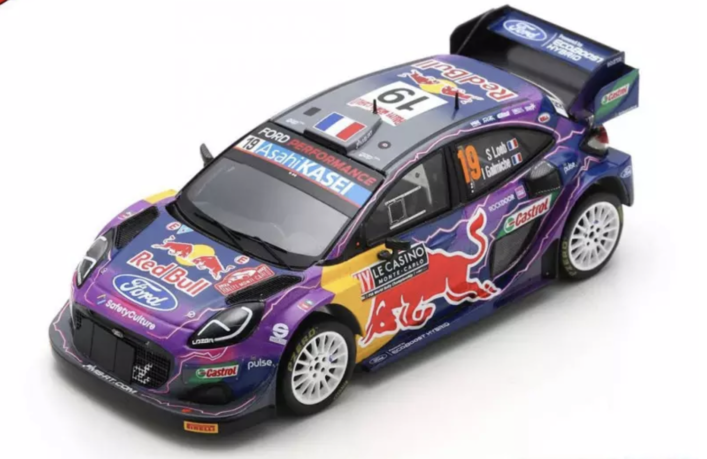 FORD PUMA RALLY1 M-SPORT VAINQUEUR RALLYE MONTE-CARLO 2022 SPARK 1/43°