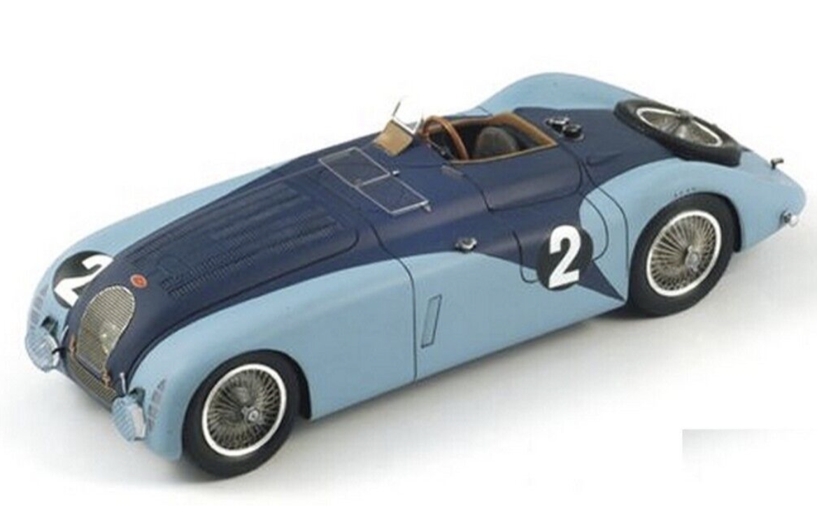 BUGATTI 57G VAINQUEUR LM 1937 SPARK 1/18°