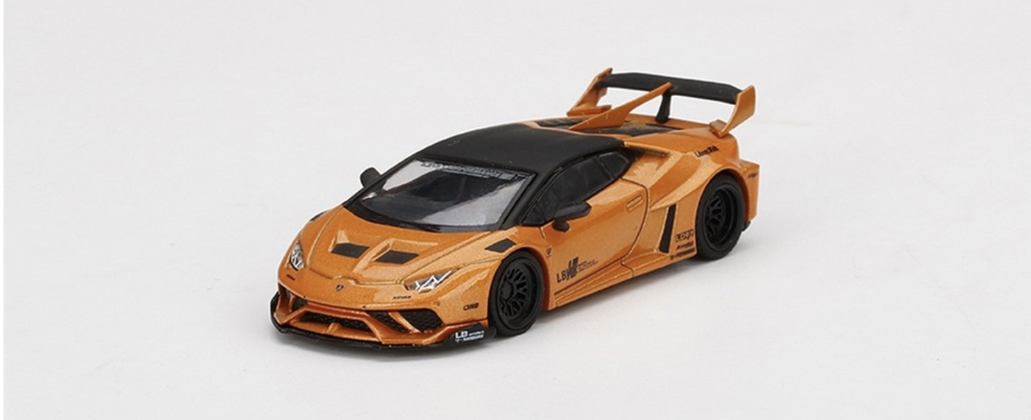 LAMBORGHINI HURACAN GT ORANGE MINI GT 1/64°