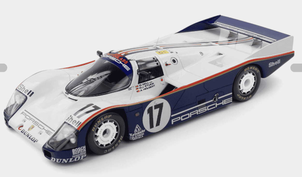 Spark 1:43 Porsche 962 C N° 1 Vainqueur 24h LeMans 1986 Bell / Stück / Holbert S0923 modèle