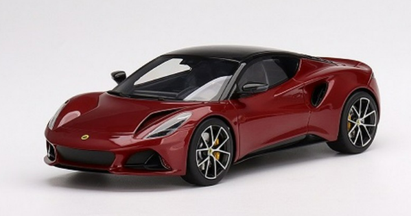 LOTUS EMIRA ROUGE 2021 TOP SPEED 1/18°