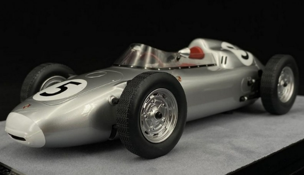 PORSCHE 718 F2 N°5 SOLITUDE GP 1960 TECNOMODEL 1/18°