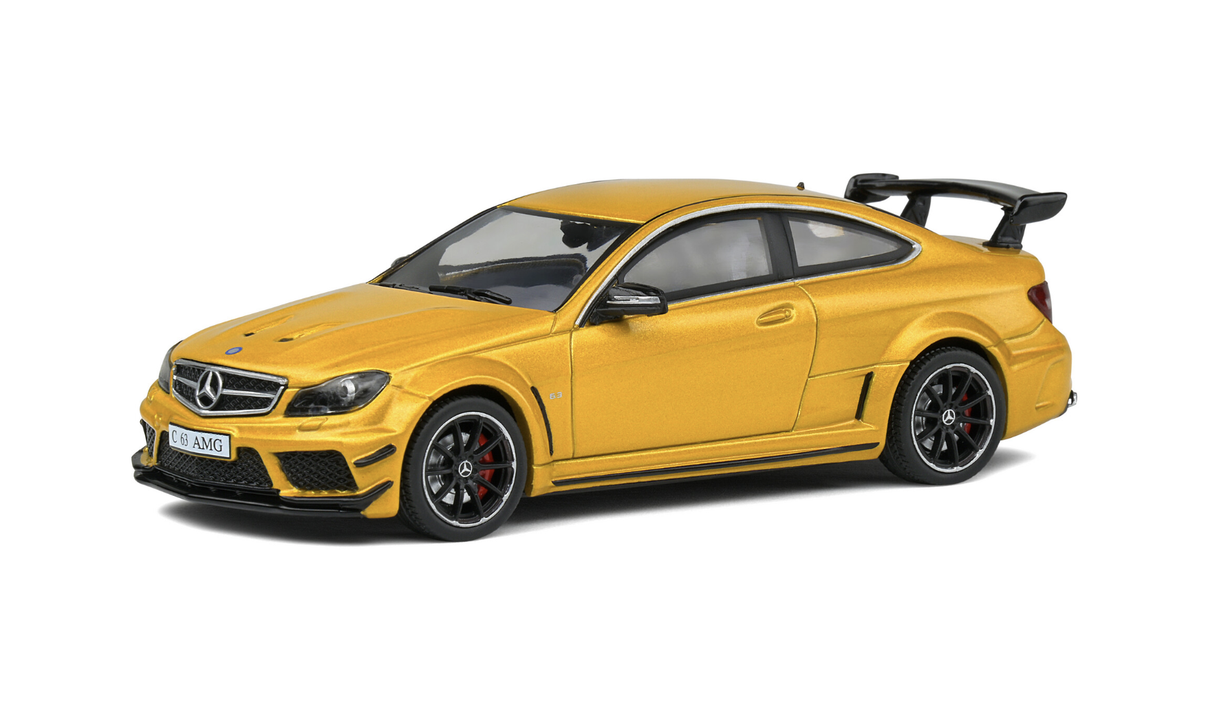 MERCEDES-BENZ C63 AMG YELLOW SOLIDO 1/43°
