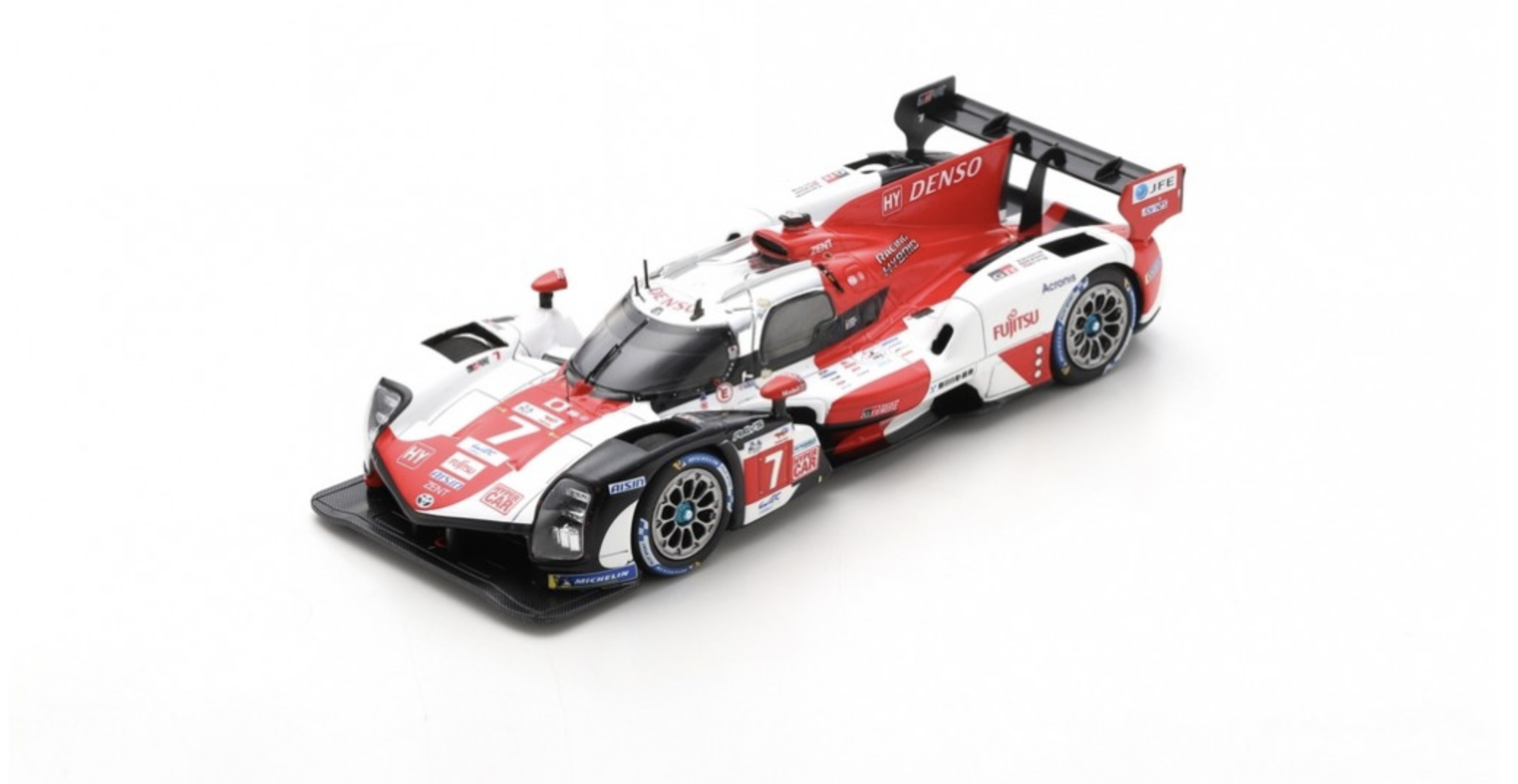TOYOTA GR010 HYBRID N°7 - TOYOTA GAZOO - 2ND RACING 24H LM 2022 SPARK 1/43°