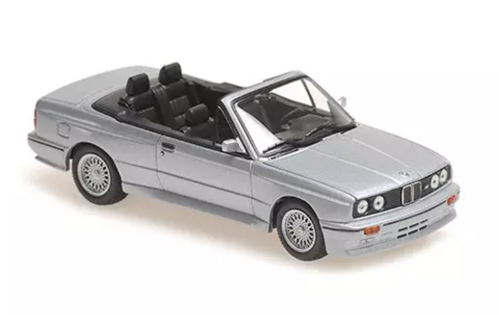 BMW M3 CABRIOLET GREY 1988 MAXICHAMPS 1/43°