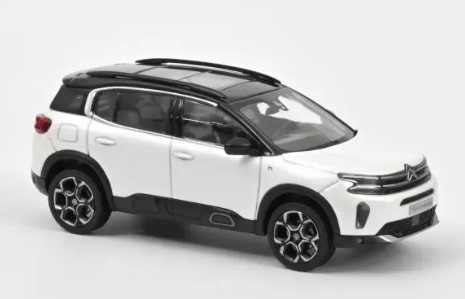 CITROEN C5 AIRCROSS 2022 ECLIPSE BLANC NACRE ET NOIR NOREV 1/43°